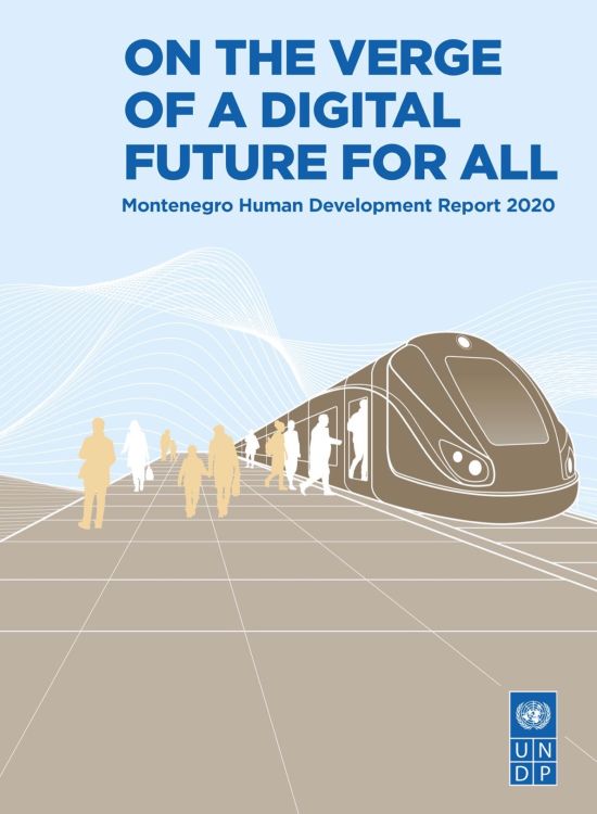 Publication report cover: National Human Development Report 2020: Montenegro