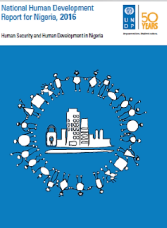 Publication report cover: National Human Development Report 2016