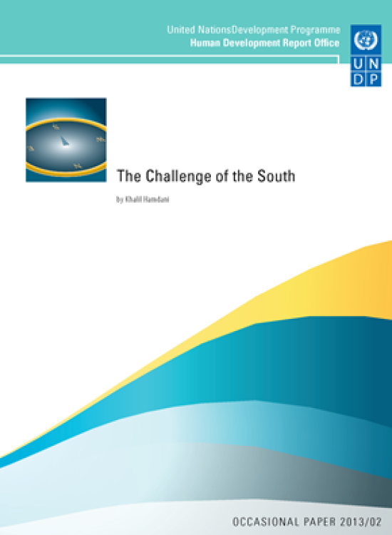 Publication report cover: The Challenge of the South
