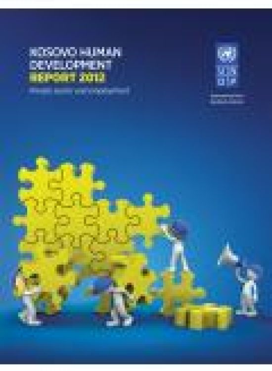 Publication report cover: Kosovo Human Development Report 2012
