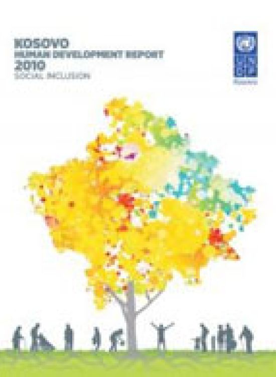 Publication report cover: Kosovo Human Development Report 2010