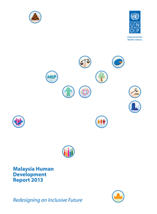 Publication report cover: Malaysia Human Development Report 2013