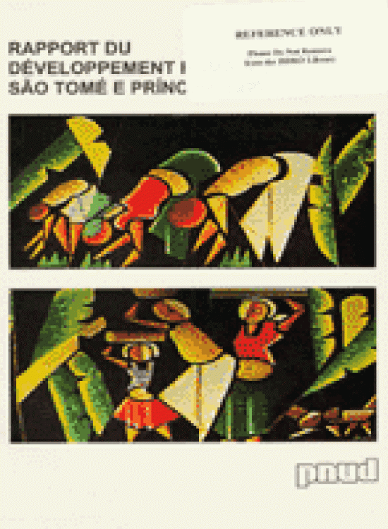 Publication report cover: General Human Development Report Sao Tome and Principe 1998