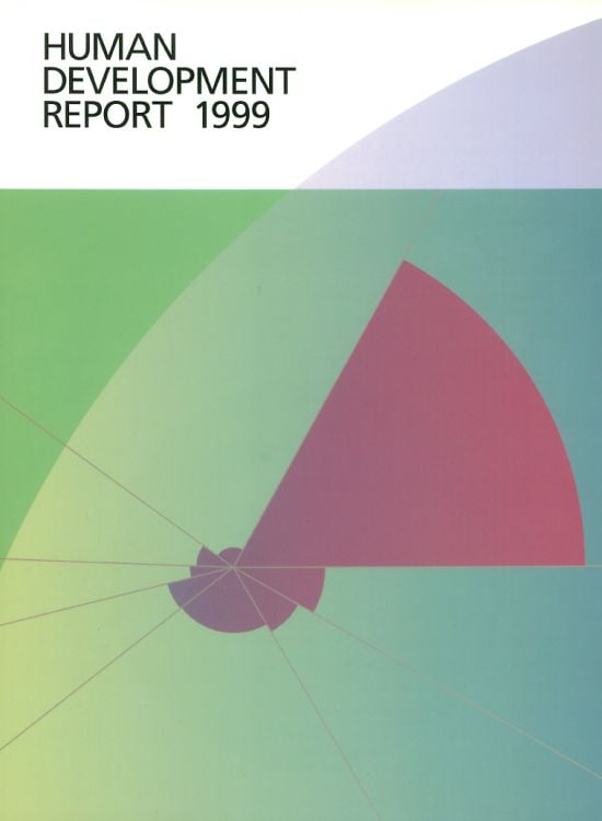 Publication report cover: Human Development Report 1999